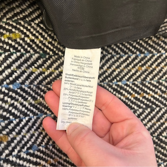 Madewell oversized tweed coat - Picture 6 of 6